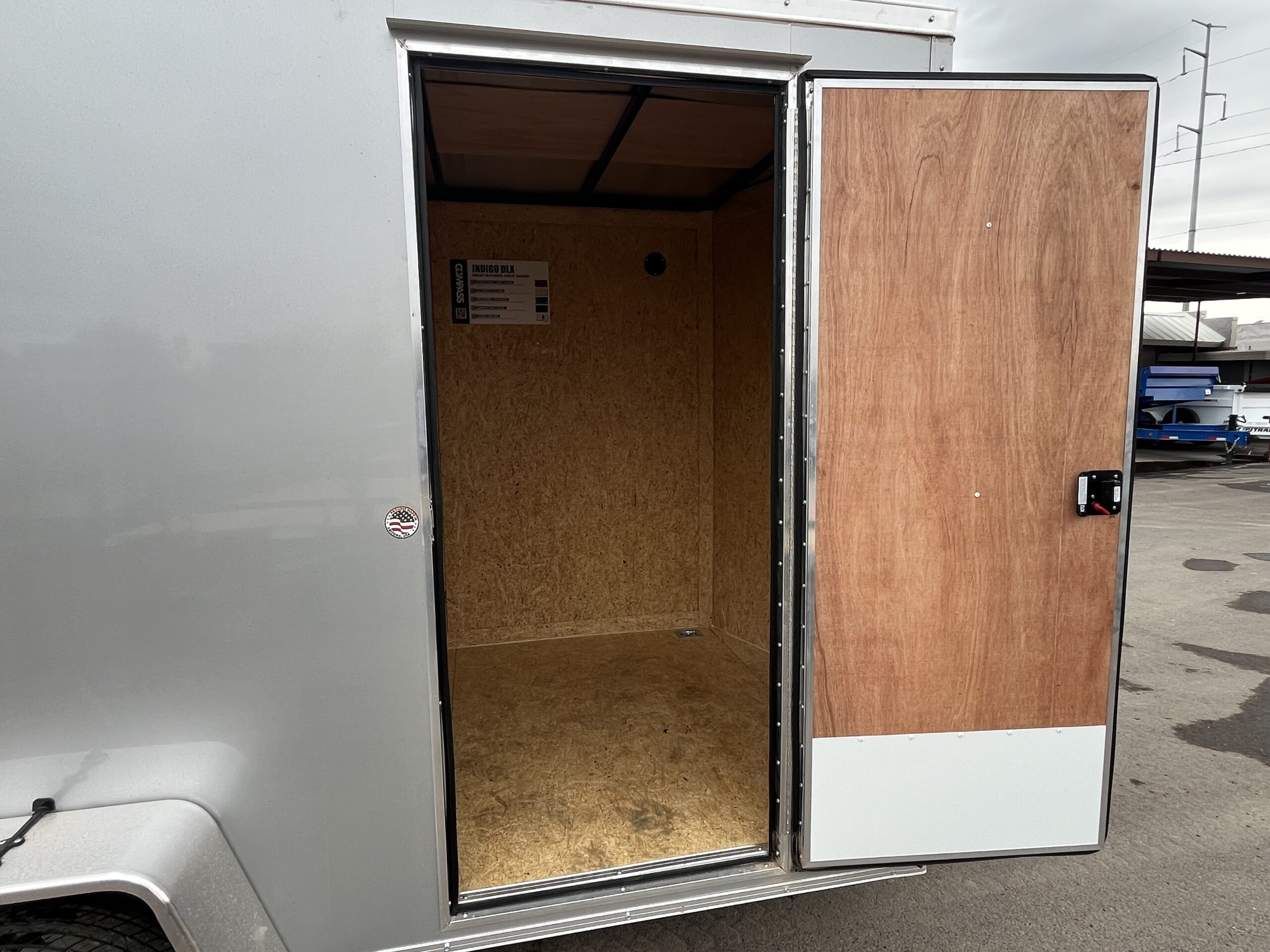 10x6 Indigo DLX, 3K GVWR, Ramp Door - Image 4