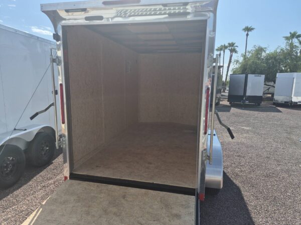 12x6 Indigo DLX, 7K GVWR, Ramp Door