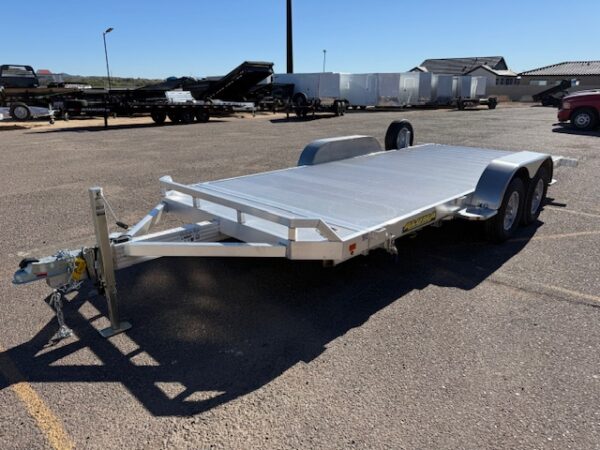 16x82 All Aluminum, 7K GVWR, Tandem Axle, Tilt (8216TILT-TA-EL-RTD)
