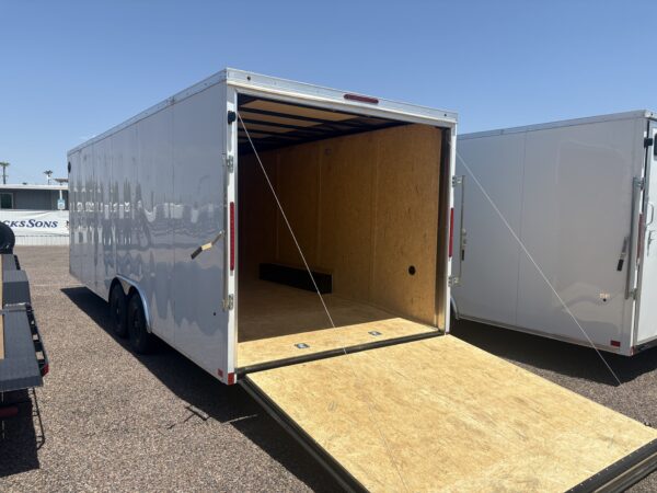 24x8.5 Indigo DLX Car Hauler, 10K GVWR, Ramp Door