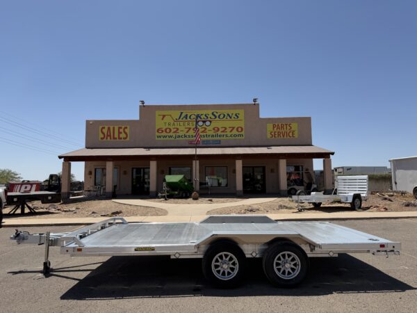 16x102 All Aluminum Wide Body, 7K GVWR, Heavy Tandem Axle, Drive-Over Fenders, Ramps, RTD (WB16H-TA-EL-DOF-R-RR-RTD)