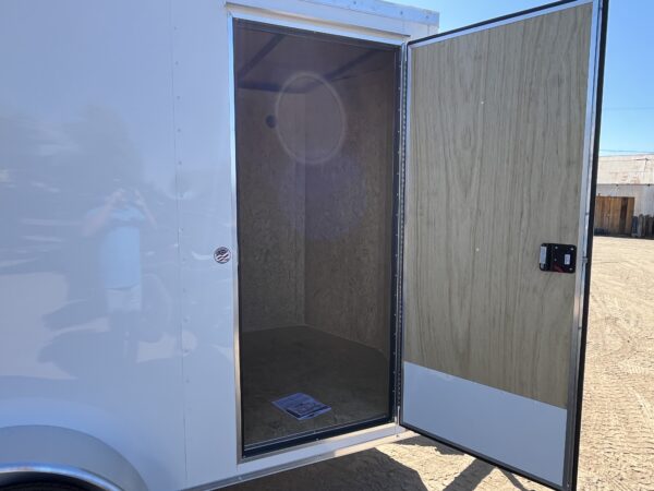 12x6 Indigo DLX, 7K GVWR, Rear Double Doors