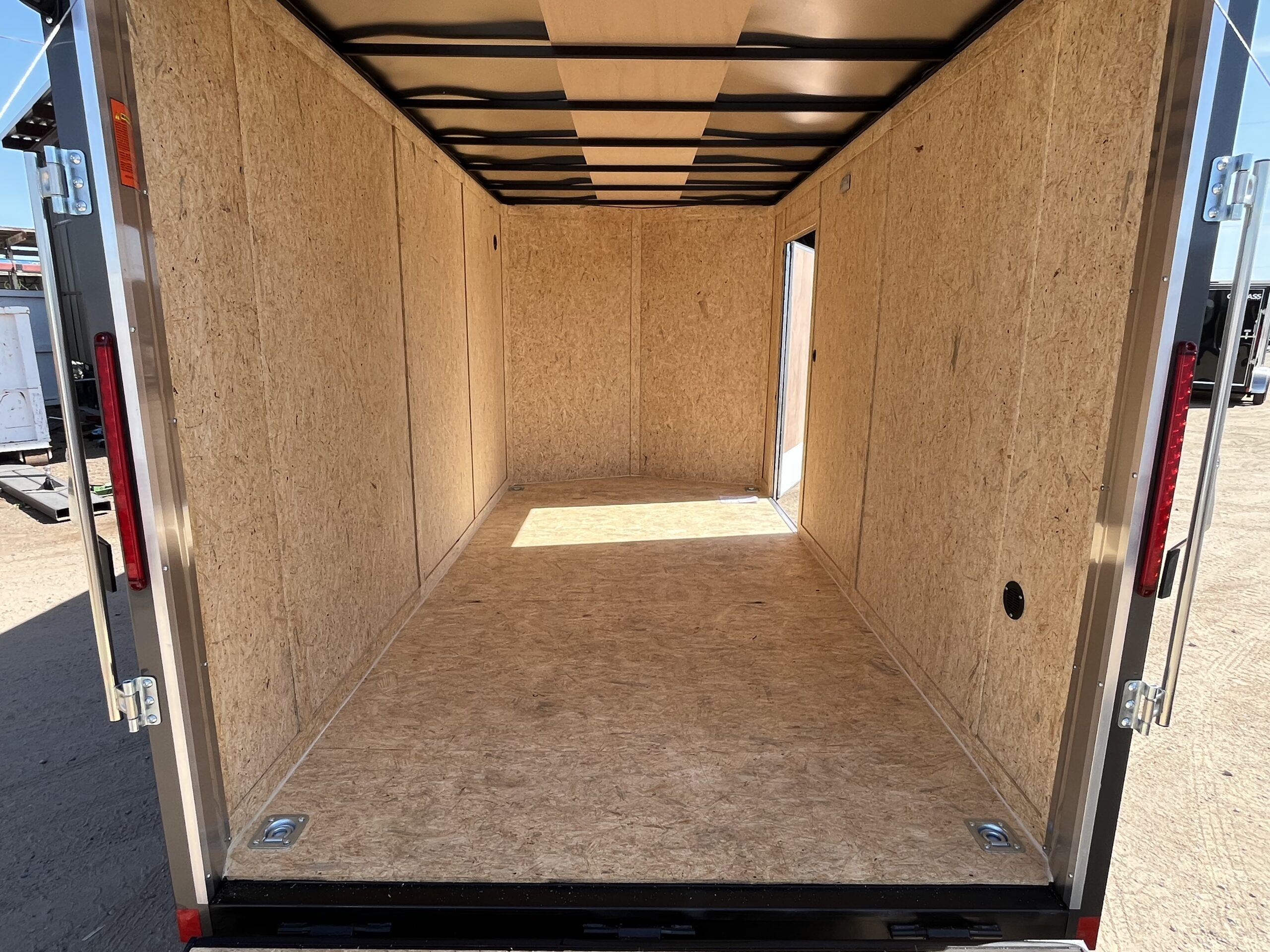 14x7 Indigo DLX, 7K GVWR, Ramp Door - Image 8