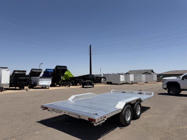 16x102 All Aluminum Wide Body, 7K GVWR, Heavy Tandem Axle, Drive-Over Fenders, Ramps, RTD (WB16H-TA-EL-DOF-R-RR-RTD)