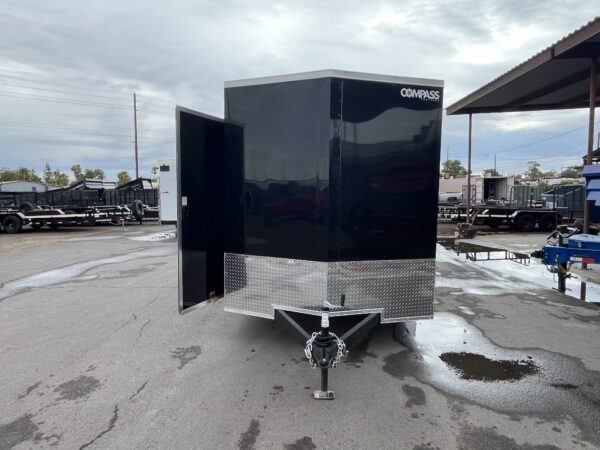 12x7 Indigo DLX, 3K GVWR, Ramp Door