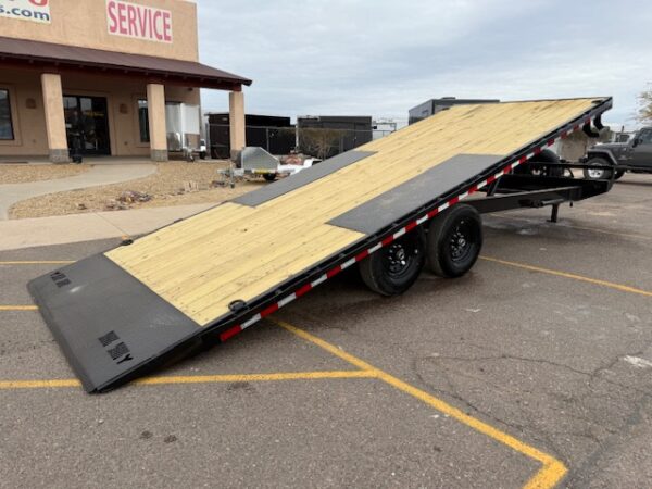 22x102 IronBull Deckover Tilt, Tandem Axle, 14K GVWR