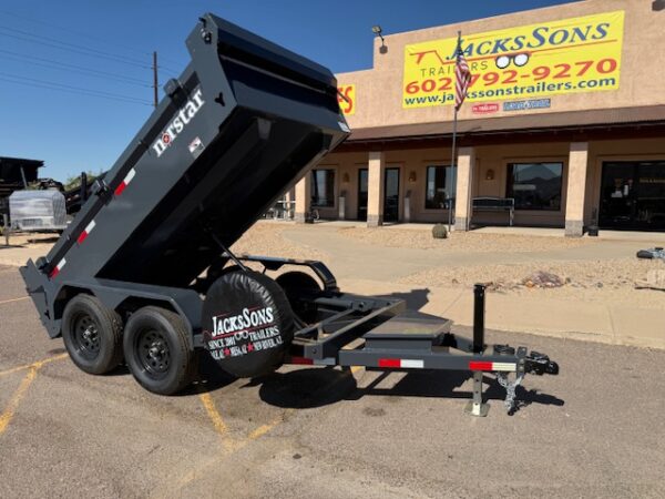 10x60 Norstar Tandem Axle Dump, 7K GVWR, 20" Sides