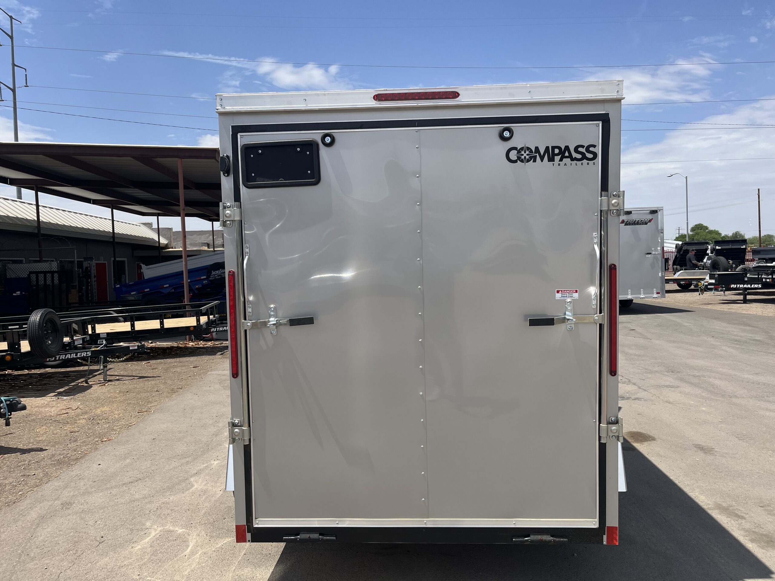 10x6 Indigo DLX, 3K GVWR, Ramp Door - Image 5
