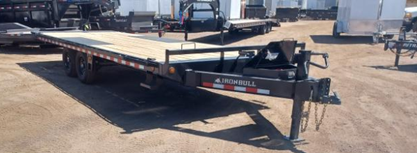 24x102 IronBull Deckover Tilt, Tandom Axle, 14K GVWR