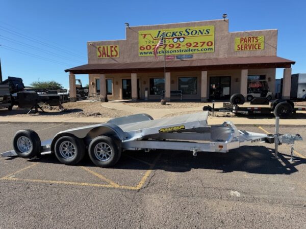 16x82 All Aluminum, 7K GVWR, Tandem Axle, Tilt (8216TILT-TA-EL-RTD)