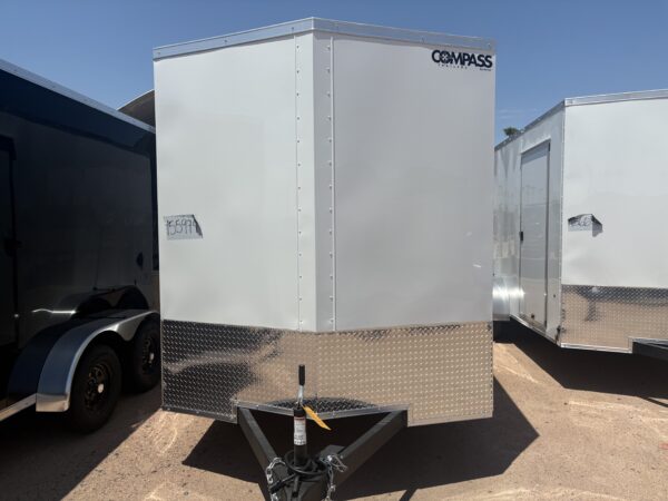 14x7 Indigo DLX, 7K GVWR, Rear Double Doors