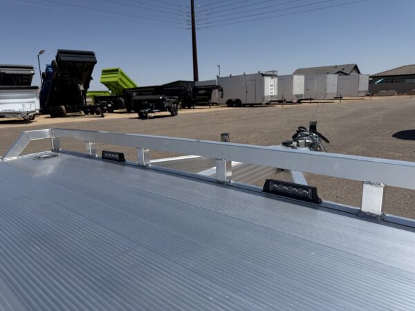 16x102 All Aluminum Wide Body, 7K GVWR, Heavy Tandem Axle, Drive-Over Fenders, Ramps, RTD (WB16H-TA-EL-DOF-R-RR-RTD)