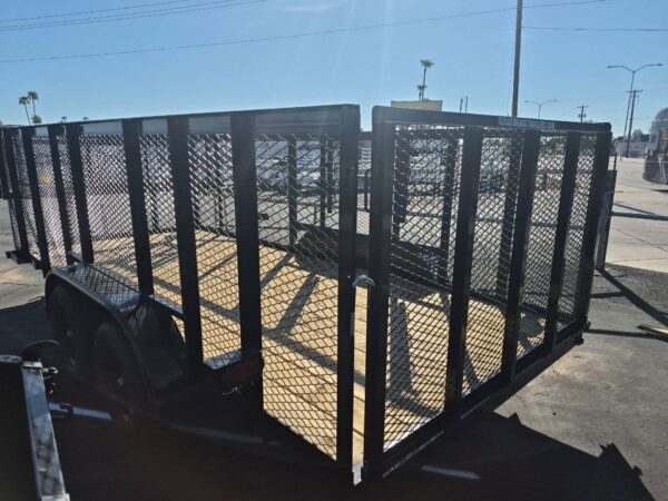 16x83 Tandem Axle, Landscape, 7K GVWR, 4' Expanded Metal Sides