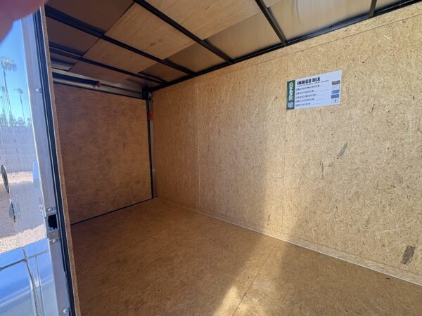 12x6 Indigo DLX, 3K GVWR, Ramp Door