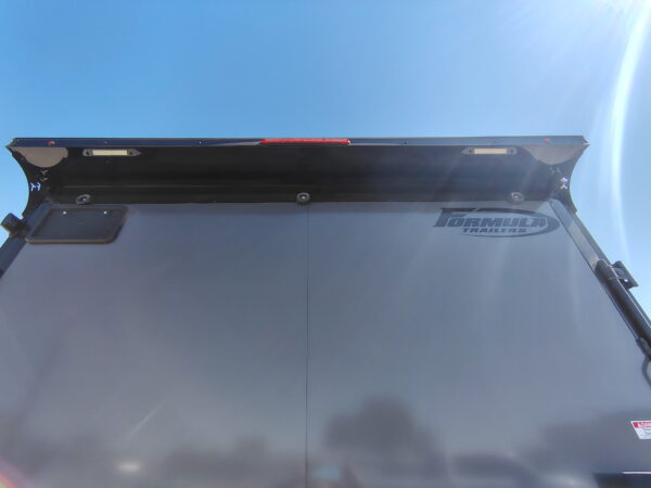 28x8.5 Conquest SE Flat Top Sloped V-Nose Enclosed Car Hauler, 10K GVWR, Ramp Door