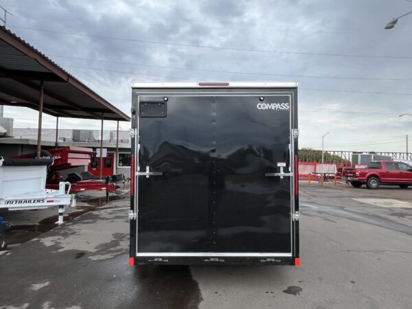 12x7 Indigo DLX, 3K GVWR, Ramp Door
