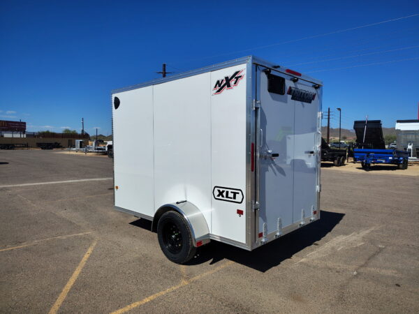 10x6 All Aluminum XLT-P Enclosed, 3K GVWR, Side Door, Ramp Door