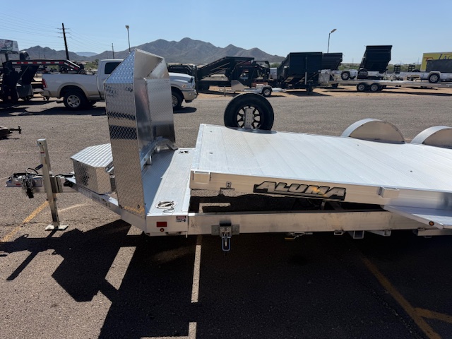 18x82 All Aluminum, 7K GVWR, Tandem Axle, Low Profile Tilt (8218LP-TILT-TA-EL-R-RTD) - Image 7