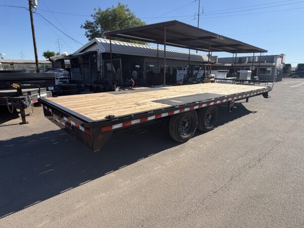 24x102 IronBull Deckover Tilt, Tandom Axle, 14K GVWR