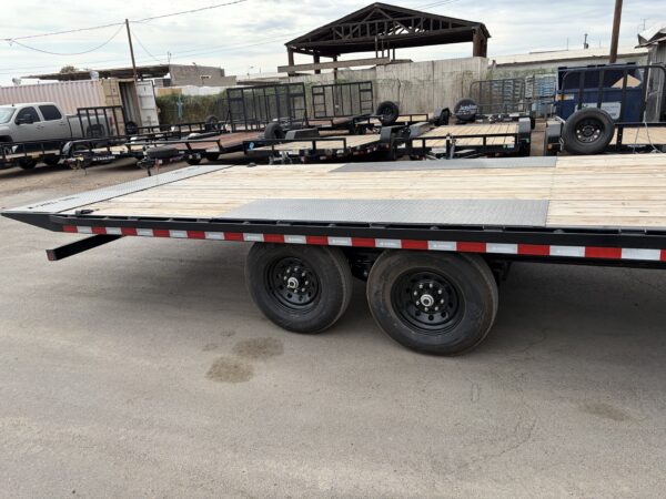 22x102 IronBull Deckover Tilt, Tandem Axle, 14K GVWR