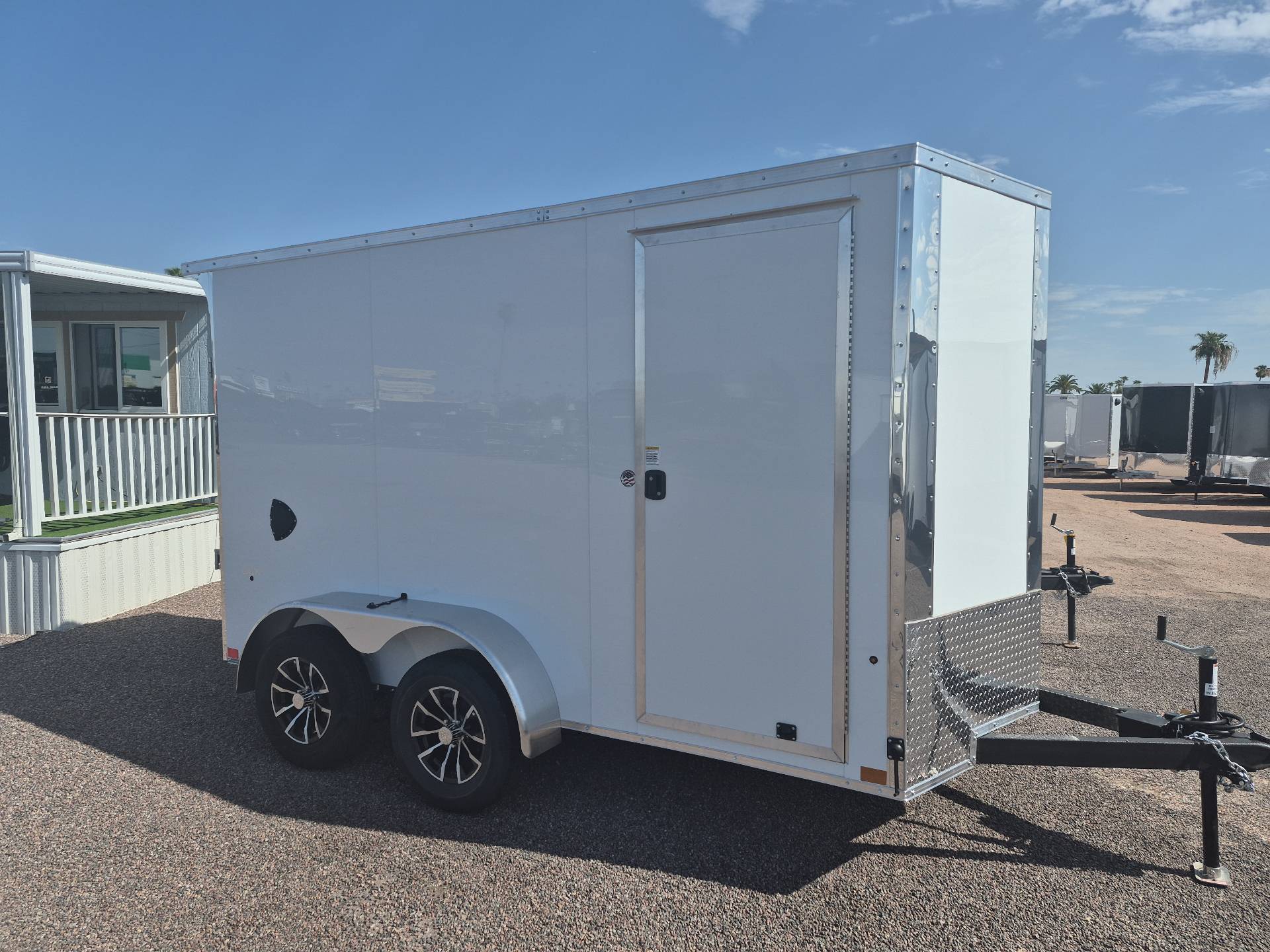12x6 Indigo DLX, 7K GVWR, Ramp Door - Image 2
