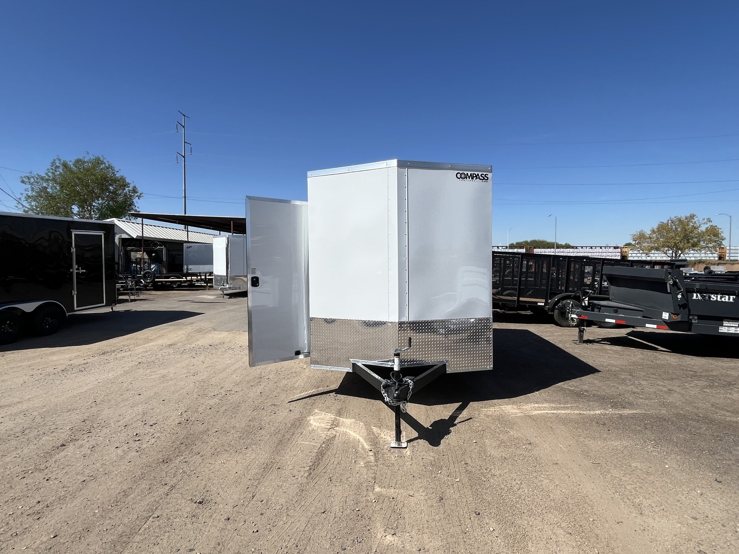 12x7 Indigo DLX, 7K GVWR, Ramp Door - Image 8