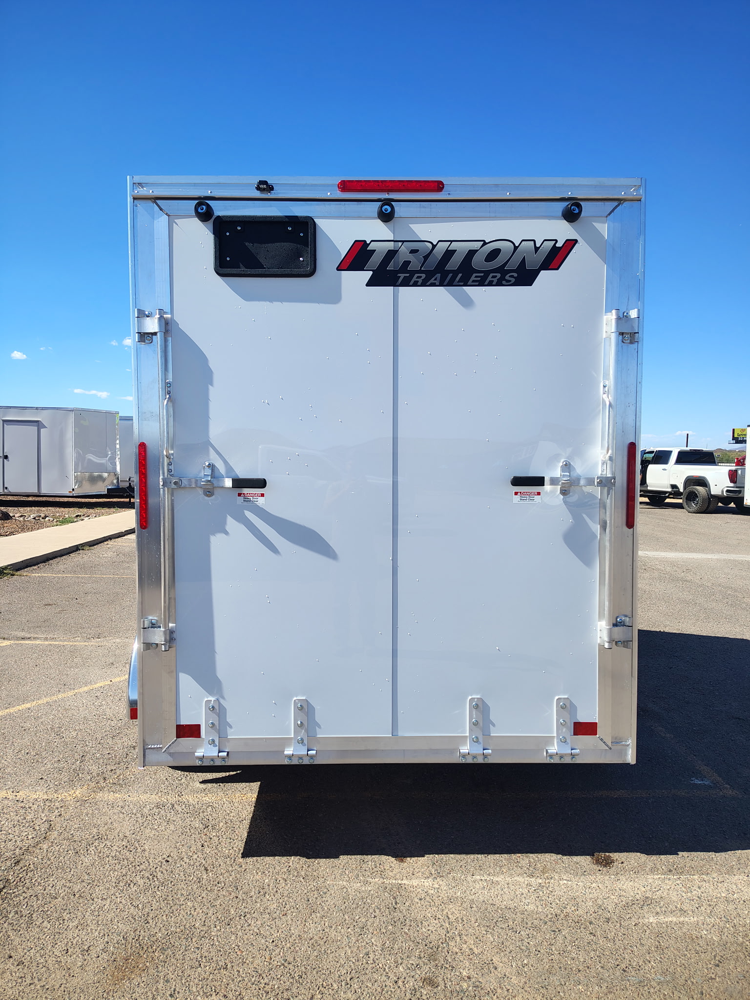 10x6 All Aluminum XLT-P Enclosed, 3K GVWR, Side Door, Ramp Door - Image 2