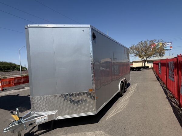 20x8.5 All Aluminum XLT-P Car Hauler, 10K GVWR, Side Door, Ramp Door
