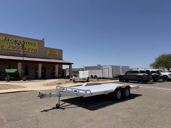 16x102 All Aluminum Wide Body, 7K GVWR, Heavy Tandem Axle, Drive-Over Fenders, Ramps, RTD (WB16H-TA-EL-DOF-R-RR-RTD)
