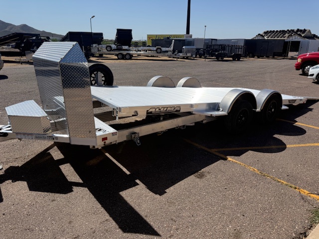 18x82 All Aluminum, 7K GVWR, Tandem Axle, Low Profile Tilt (8218LP-TILT-TA-EL-R-RTD) - Image 8