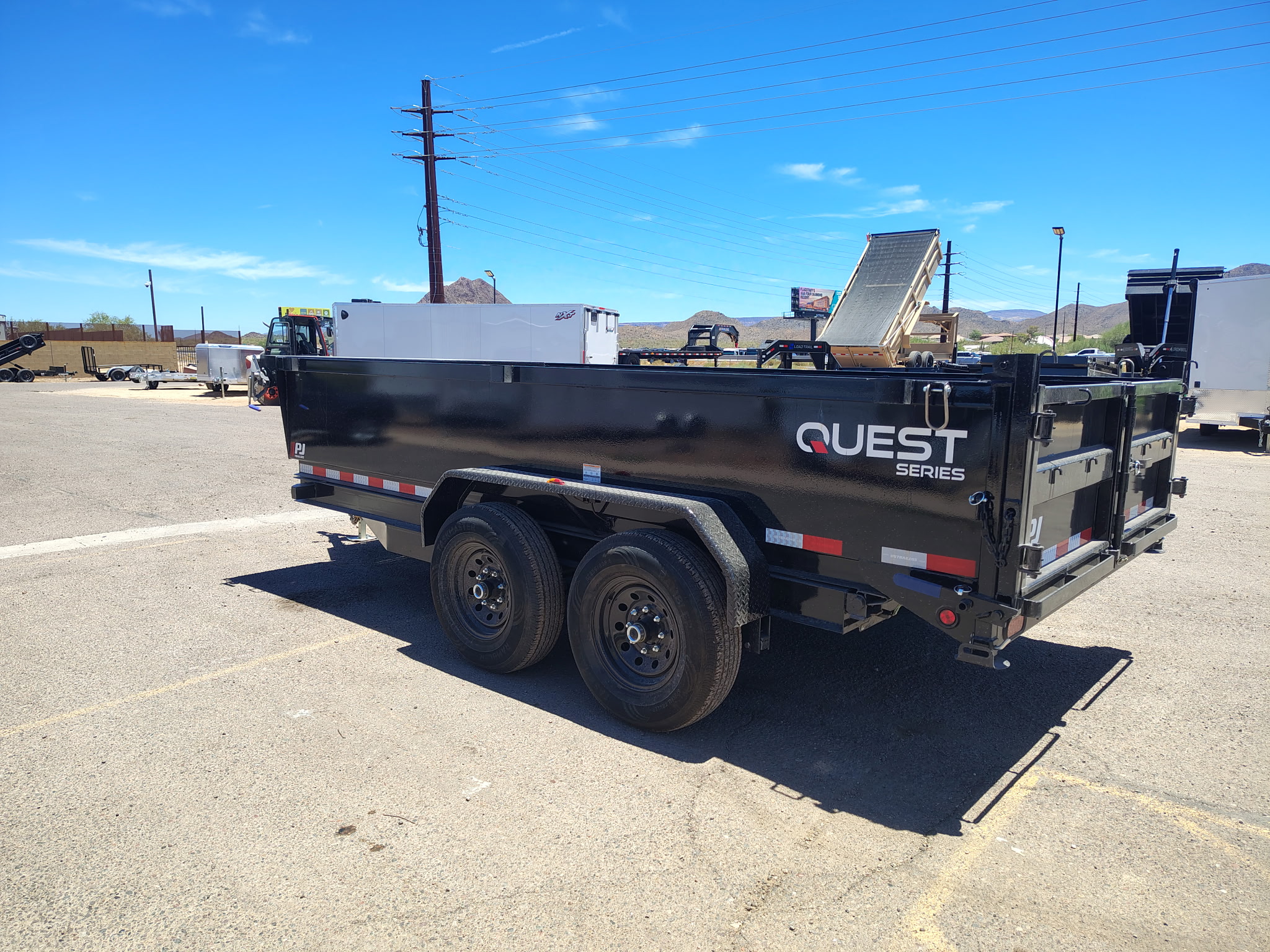 14x83 Tandem Axle Dump, 14K GVWR, 24" Sides - Image 4
