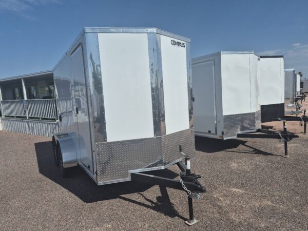 12x6 Indigo DLX, 7K GVWR, Ramp Door