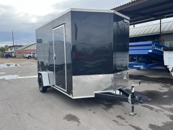 12x7 Indigo DLX, 3K GVWR, Ramp Door