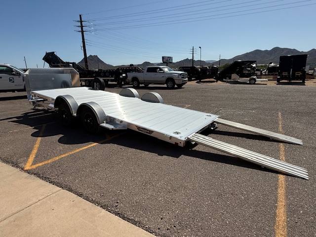 18x82 All Aluminum, 7K GVWR, Tandem Axle, Low Profile Tilt (8218LP-TILT-TA-EL-R-RTD) - Image 3