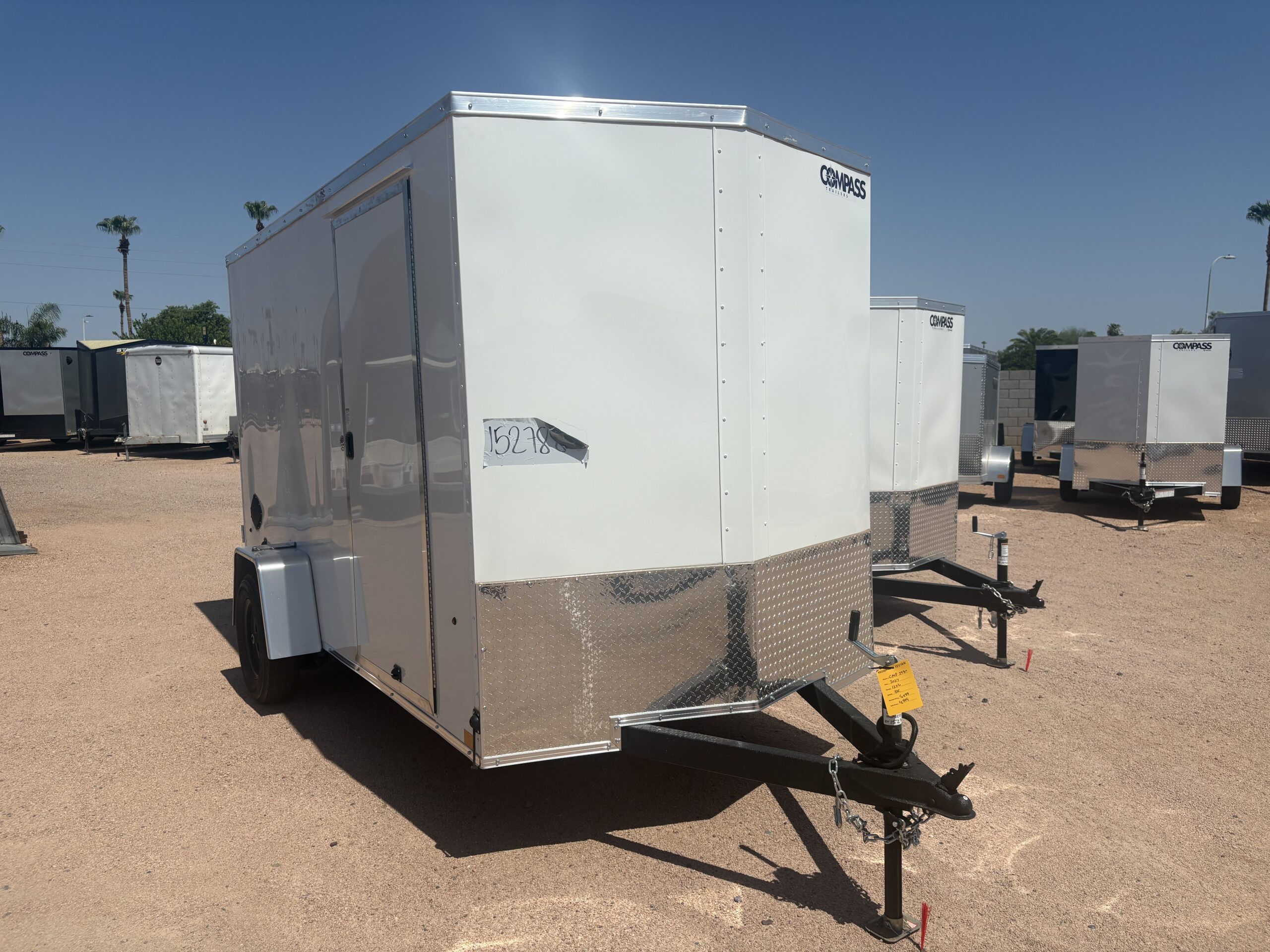 12x6 Indigo DLX, 3K GVWR, Ramp Door - Image 2