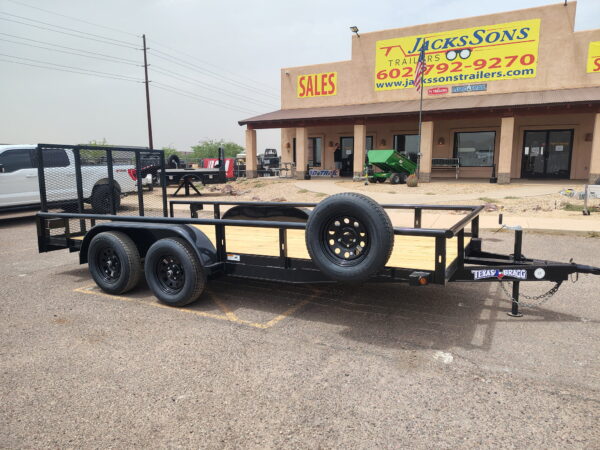 16x83 Utility Tandem Axle, 7K GVWR