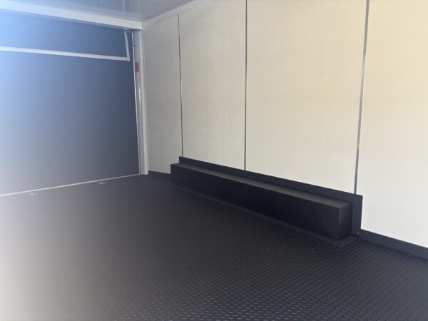 20x8.5 Jasper SE Car Hauler, 10K GVWR, White Vinyl Walls/Ceiling, Rubber Flooring, Ramp Door