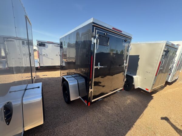 8x5 Indigo DLX, 3K GVWR, 24" Side Entry Door, Ramp Door
