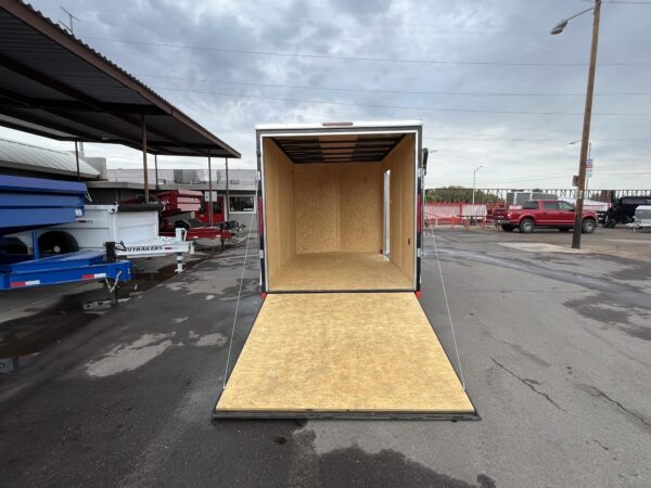 12x7 Indigo DLX, 3K GVWR, Ramp Door