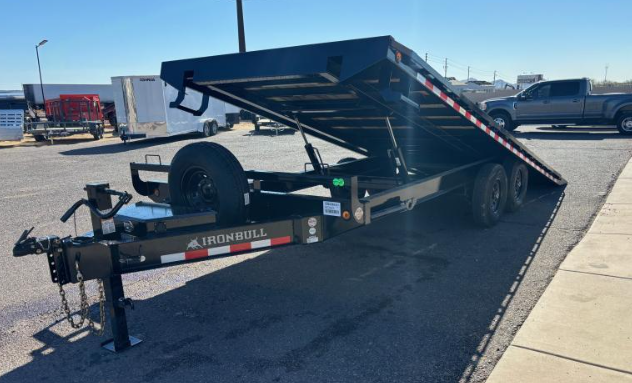 22x102 IronBull Deckover Tilt, Tandem Axle, 14K GVWR - Image 4