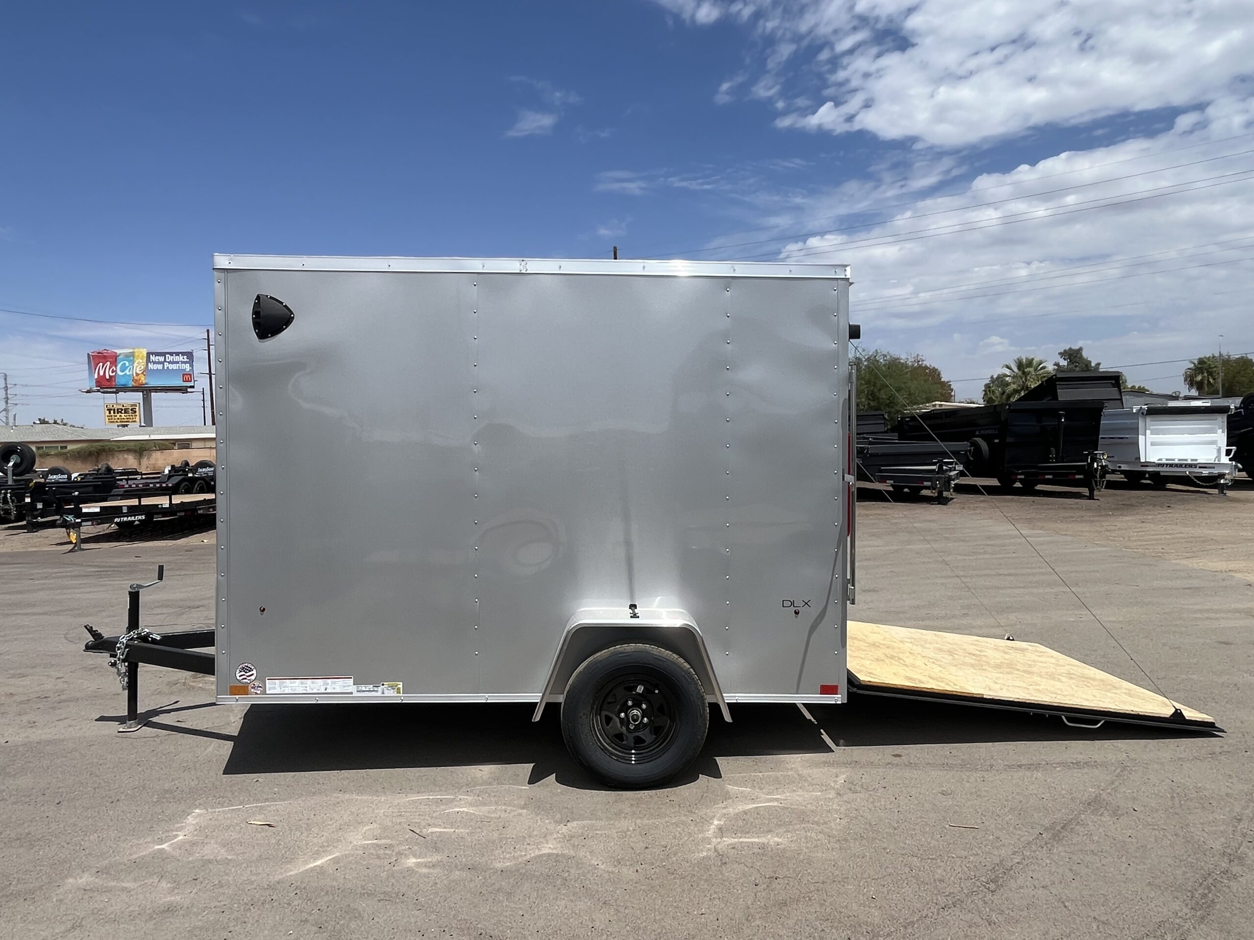 10x6 Indigo DLX, 3K GVWR, Ramp Door - Image 7