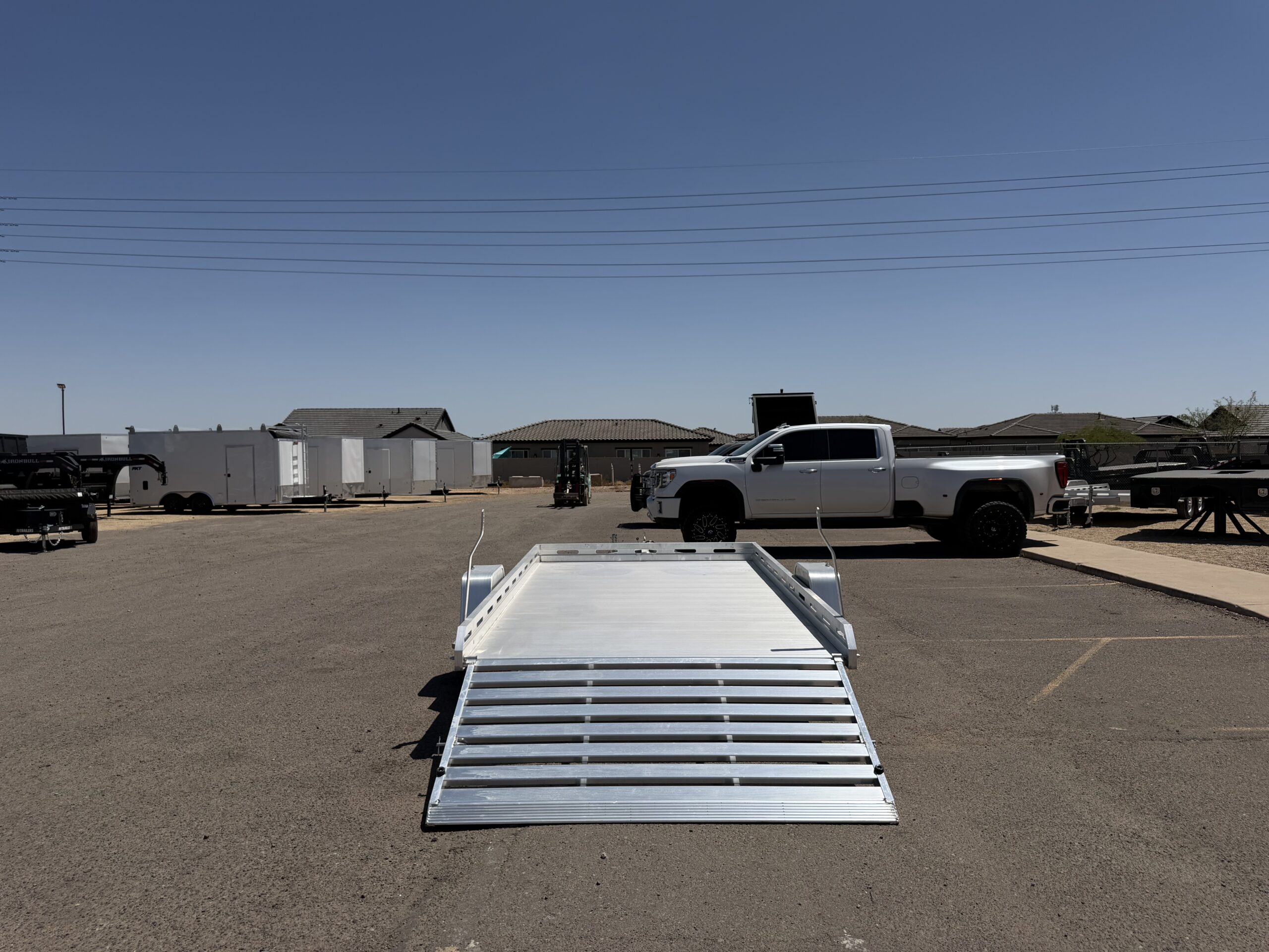 12x80 All Aluminum, 4.25K GVWR, Single Axle, W/ Tailgate (8012S-EL-TG) - Image 9