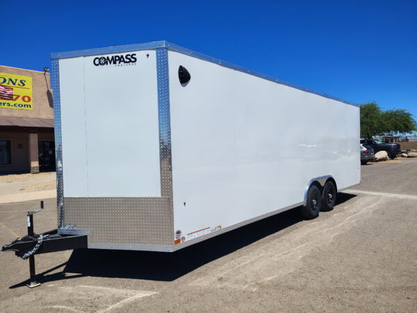 24x8.5 Jasper SE Car Hauler, 10K GVWR, Ramp Door