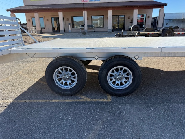 20x102 All Aluminum, 10K GVWR, Tandem Axle Deckover, W/ Bi-Fold Tailgate (1020H-TA-BT-DT-RR-RTD) - Image 9