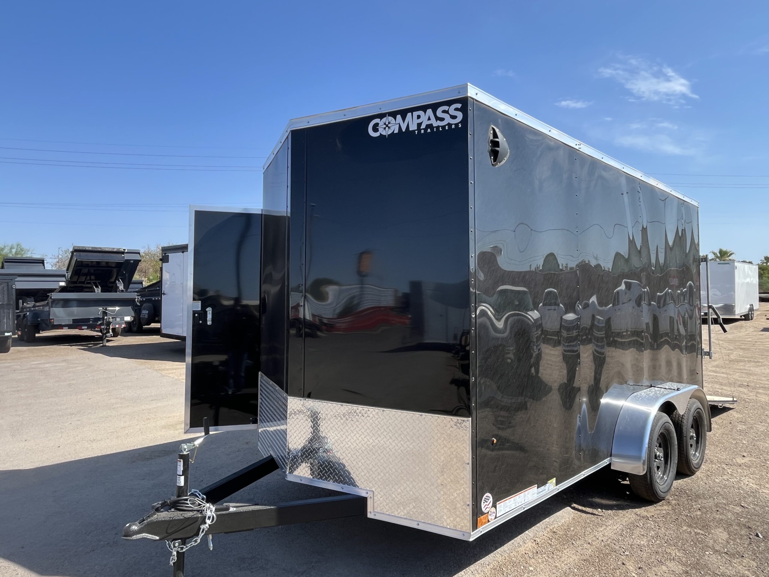 14x7 Indigo, 7K GVWR, Ramp Door - Image 9