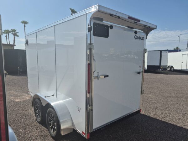 12x6 Indigo DLX, 7K GVWR, Ramp Door