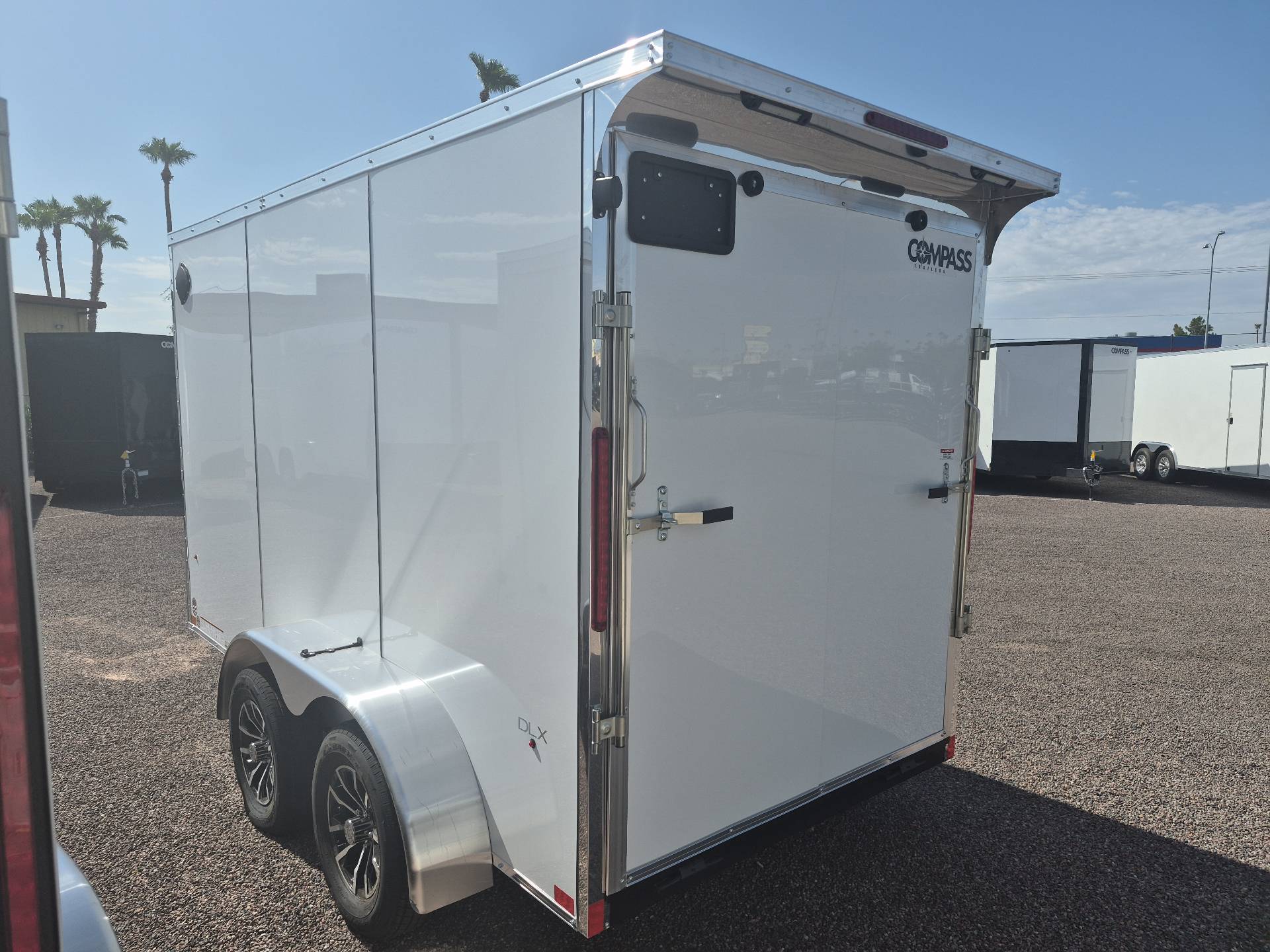 12x6 Indigo DLX, 7K GVWR, Ramp Door - Image 3