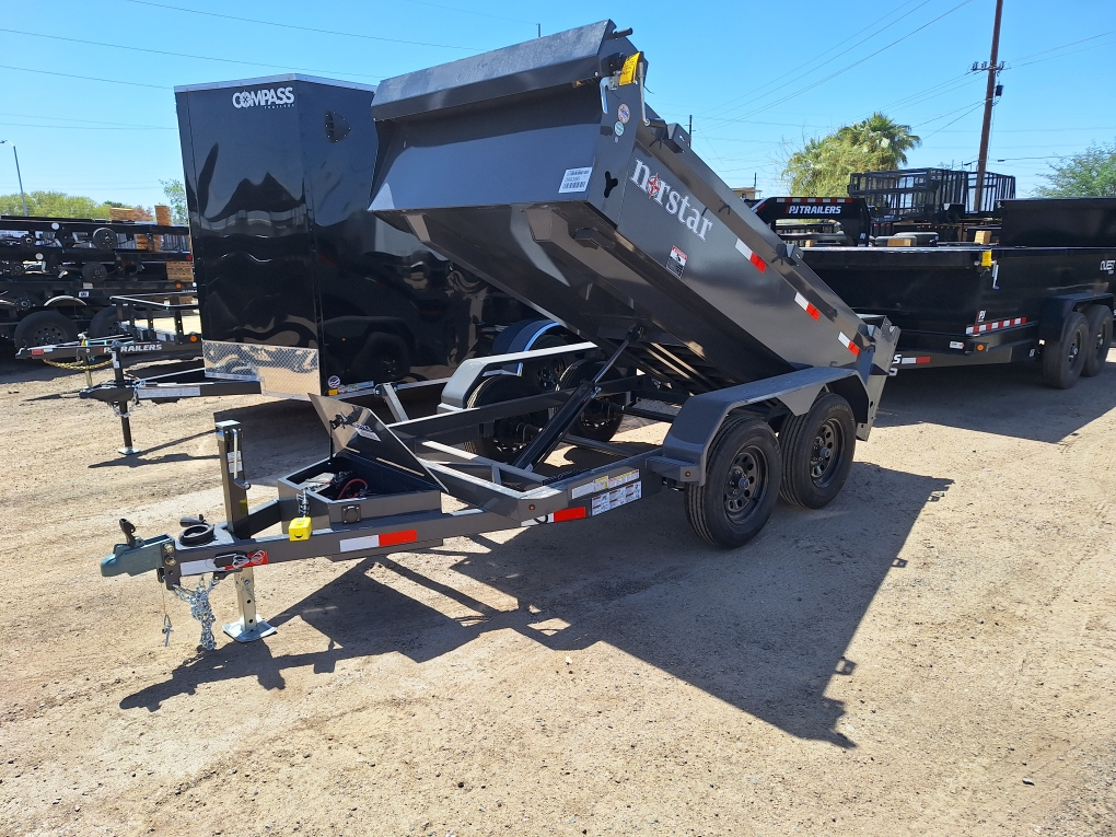 10x60 Norstar Tandem Axle Dump, 7K GVWR, 20" Sides - Image 7