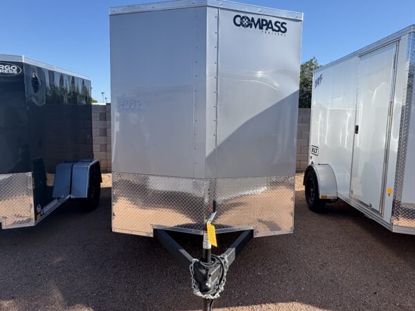 12x6 Indigo DLX, 3K GVWR, Ramp Door