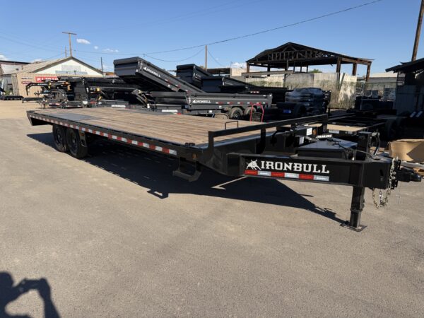24x102 IronBull Deckover Tilt, Tandom Axle, 14K GVWR